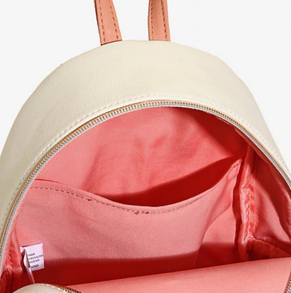 Loungefly Disney Ariel Rose Gold Mini Backpack - Picture 6 of 7